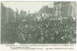 Bouchout , Inhuldiging Burgemeester Brees 1912 - Böchout