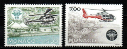 Monaco 1994 - Mi.Nr. 2194 - 2195 - Postfrisch MNH - Hubschrauber Helicopter - Hélicoptères