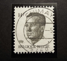 Belgie Belgique - 1989 - OPB/COB N° 2352 ( 1 Value )  Koning Boudewijn Type Velghe  Obl. Chimay - Used Stamps