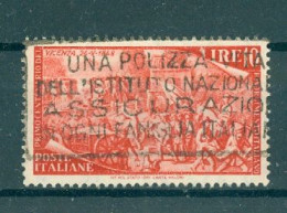 ITALIE - N°523 Oblitéré - Centenaire Du Risorgimento. Sujets Divers. - 1946-60: Usados