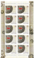 Latvia: Mint Sheetlet, Latvian Decoration, 2008, Mi#746, MNH - Andere & Zonder Classificatie