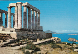 Sounion, Le Temple De Poseidon Ngl #F1657 - Grecia