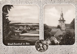 Kirch-Brombach I. Odw., Panorama Und Kirche Gl1964 #F0912 - Autres & Non Classés