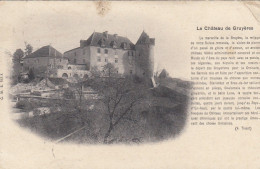 La Châteaux De Gruyères Gl1910 #F3076 - Altri & Non Classificati