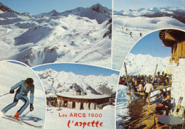 Les Arcs (Savoie) Les Pistes Et Le Restaurant De L'arpette Gl1979 #F3156 - Other & Unclassified