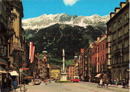 AUTRICHE - Innsbruck - Maria Theresien Street With The Statue Of St Anne - Carte Postale - Innsbruck