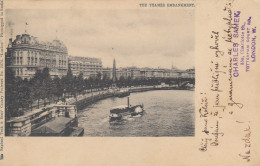 London, The Thames Embankment Gl1901 #F3121 - Other & Unclassified