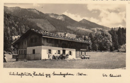 Unken B. Lofer, Wirtschaftshütte Heutal Gegen Sonntagshorn Gl1942 #F3297 - Autres & Non Classés