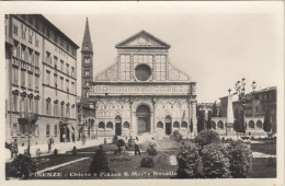 Firenze, Chiesa E Piazza S.Maria Novella Ngl #F1416 - Otros & Sin Clasificación