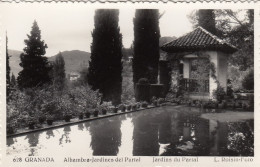 Granada, Alhambra-Jardines Del Partal Ngl #F1964 - Other & Unclassified
