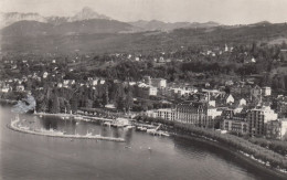 Evian Les Bains (Haute-Savoie) Le Port Et La Dent D'Oche Gl1957 #F1909 - Evian-les-Bains