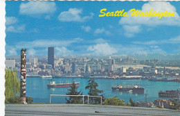Seattle, Washington, Panorama Ngl #F1742 - Andere & Zonder Classificatie