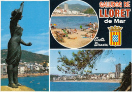 Lloret De Mare, Costa Brava, Vista Parcial Ngl #F3387 - Otros & Sin Clasificación