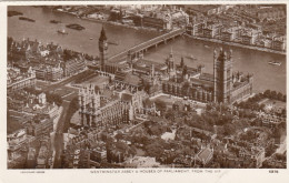 London, Westminster Abbey And Houses OfParliaments From The Air Ngl #F3971 - Other & Unclassified