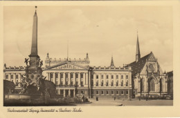 Leipzig, Universität Und Pauliner-Kirche Gl1907 #F1852 - Otros & Sin Clasificación