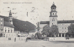 Salzburg, Residenzbrunnen Und Glockenspiel Gl1923 #F4066 - Autres & Non Classés
