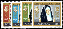 PORTUGAL 1958 Mi 872-875 ** Reina Leonor - Nuevos