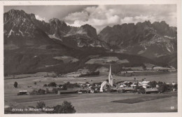 Ellmau, Tirol, Mit Wildem Kaiser Gl1940 #F3864 - Autres & Non Classés