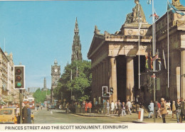 Edinburgh, Princes Street And The Scott Monument Ngl #F3942 - Other & Unclassified