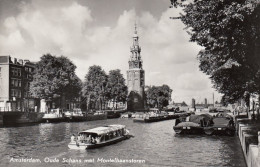 Amsterdam, Oude Schans Met Montelbaanstoren Ngl #F3283 - Sonstige & Ohne Zuordnung