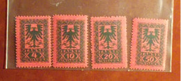 R 520  Albania 1922 - Serie Segnatasse - Nuovi - Albanien