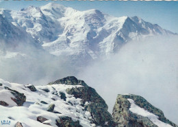 Chamonix-Mont-Blanc, Panorama Gl1962 #F4274 - Chamonix-Mont-Blanc