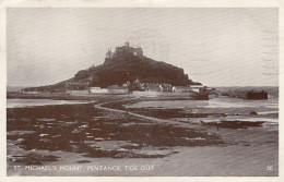 Michael's Mount, Penzance, Tide Out Gl1952 #F2722 - Sonstige & Ohne Zuordnung