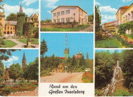 Rund Um Den Großen Inselsberg, Thür.Wald, Mehrbildkarte Gl1975 #F3002 - Autres & Non Classés