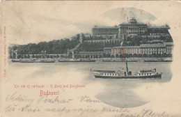 Budapest, Kir.vár és Várbazár, Kgl.Burg Und Burgbazar Gl1903 #F4807 - Hongrie