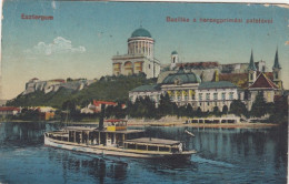 Esztergom, Bazilika A Hercegprimási Palotávall Gl1917 #F4787 - Hongrie