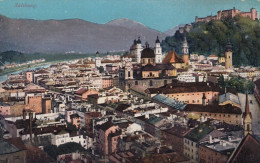 Salzburg, Mit Blick Zur Festung Feldpgl1917 #F3794 - Sonstige & Ohne Zuordnung