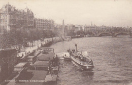 London, Thames Embankment Gl1922 #F3426 - Other & Unclassified