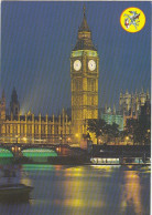 London, Big Ben By Night Ngl #F3967 - Other & Unclassified