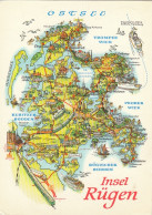 Insel Rügen, Landkarte Glum 1960? #F4027 - Other & Unclassified