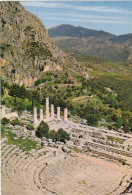 Delphi, Theater And Temple Of Apollo Ngl #F4564 - Grèce
