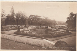 Warwick Castle, The Italian Garden Gl1930 #F3939 - Other & Unclassified