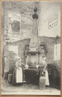 CPA - LANDERNEAU La Fontaine Des Quatre-Pompes - Affiche - Chocolat Menier - Landerneau