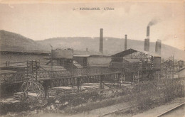 Rosselange * Vue Sur L'usine Du Village * Industrie Cheminée - Otros & Sin Clasificación