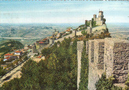 Repubblica Di S.Marino, Prima Torre E Panorama Glum 1960? #F4668 - San Marino