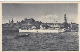 Hamburg, Blick Auf Die Landungsbrücken, Seewarte Und Michaeliskirche Gl1936 #F5622 - Sonstige & Ohne Zuordnung