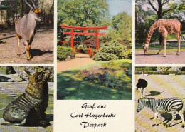 Hamburg-Stellingen, Carl Hagenbeck's Tierpark, Mehrbildkarte Ngl #F5681 - Autres & Non Classés