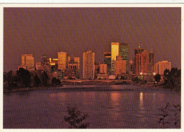 Calgary, Alberta, At Night Ngl #F4963 - Unclassified