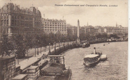 London, Thames Embarkment And Cleopatra's Needle Gl1925 #F4949 - Andere & Zonder Classificatie