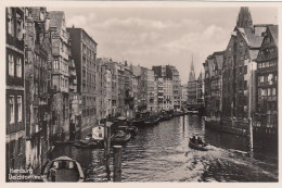 Hamburg, Deichtorfleet Glum 1935? #F5408 - Sonstige & Ohne Zuordnung