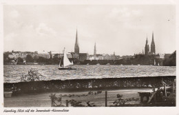 Hamburg, Blick Auf Die Innenstadt-Aussenalster Ngl #F5043 - Sonstige & Ohne Zuordnung