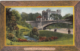 Hamburg, Kersten-Miles-Brücke Mit Seewarte Bahnpglum 1910? #F5466 - Sonstige & Ohne Zuordnung