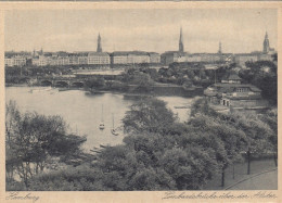 Hamburg, Lombardsbrücke über Der Alster Ngl #F5115 - Otros & Sin Clasificación