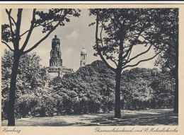 Hamburg, Bismarckdenkmal Und St. Michaeliskirche Ngl #F5545 - Otros & Sin Clasificación