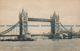 R116562 Tower Bridge. London. C. F. Castle. W. Gowans - Otros & Sin Clasificación