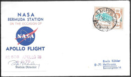 US Space Cover 1970. "Apollo 13" Launch. NASA Bermuda Tracking Station - Estados Unidos